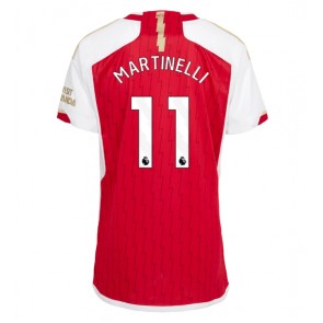 Arsenal Gabriel Martinelli #11 Hjemmebanetrøje Dame 2023-24 Kort ærmer